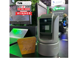 BirdDog O4 завоевала награду «Best in Show» от издания TVBEurope на международной выставке IBC 2026 в Амстердаме