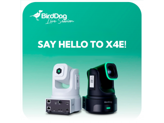 BirdDog X4E Ultra — новая проводная PTZ-камера для профессиональных инсталляций