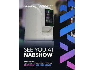 BirdDog отмечает 10-летие на NAB Show 2026